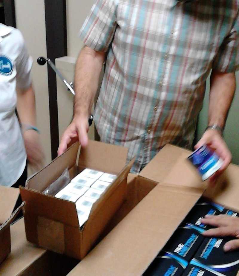 Hospital receiving medication